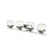 Z-Lite Osono 4 Light Vanity, Chrome & Clear 1924-4V-CH-LED - alternate 4